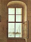 Caspar David Friedrich View from the Painter's Studio painting